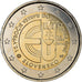 Slovakia, 2 Euro, EU, 2014, Kremnica, MS(64), Bi-Metallic