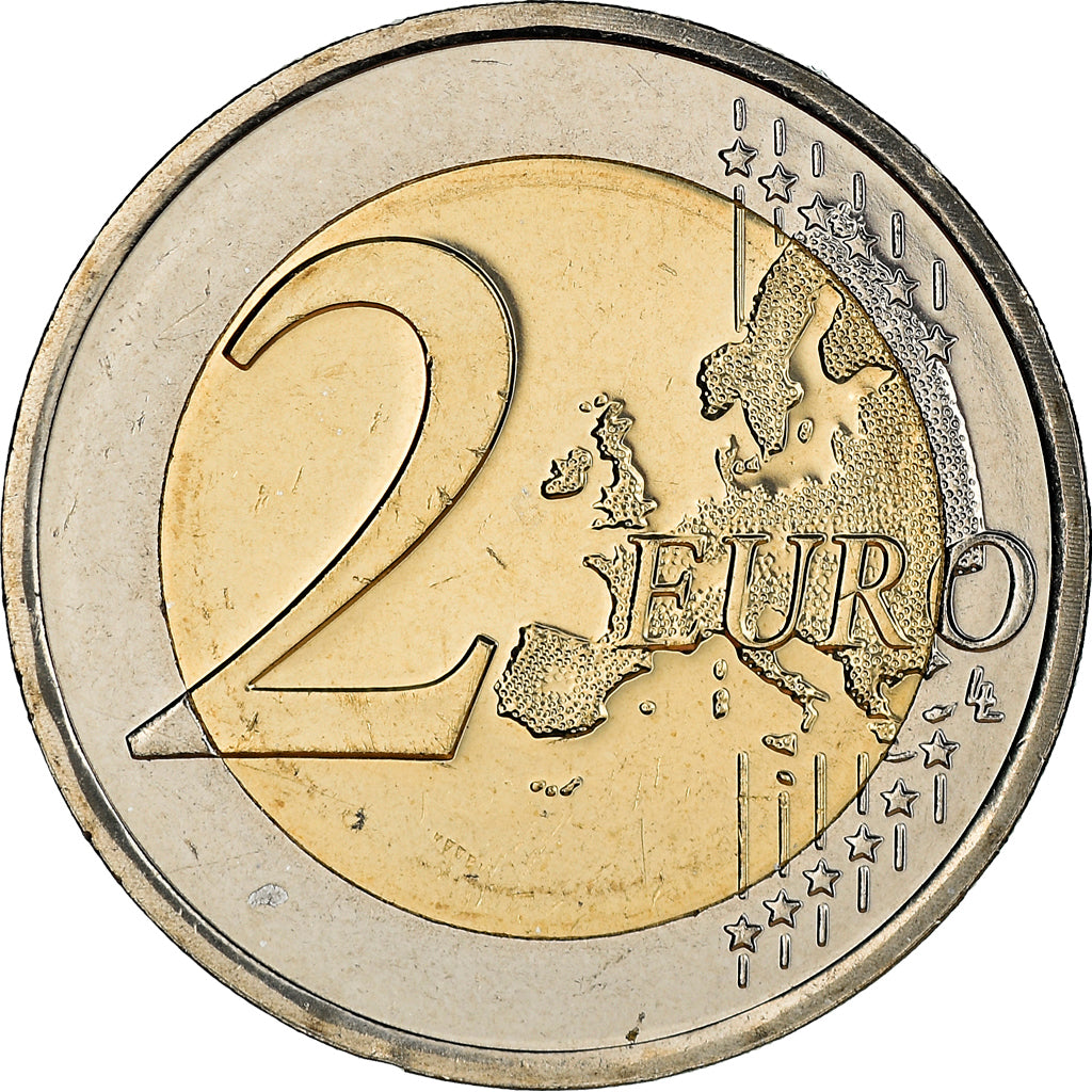 Paesi Bassi, 2 Euro, 2014, SPL+, Bi-metallico, KM:356