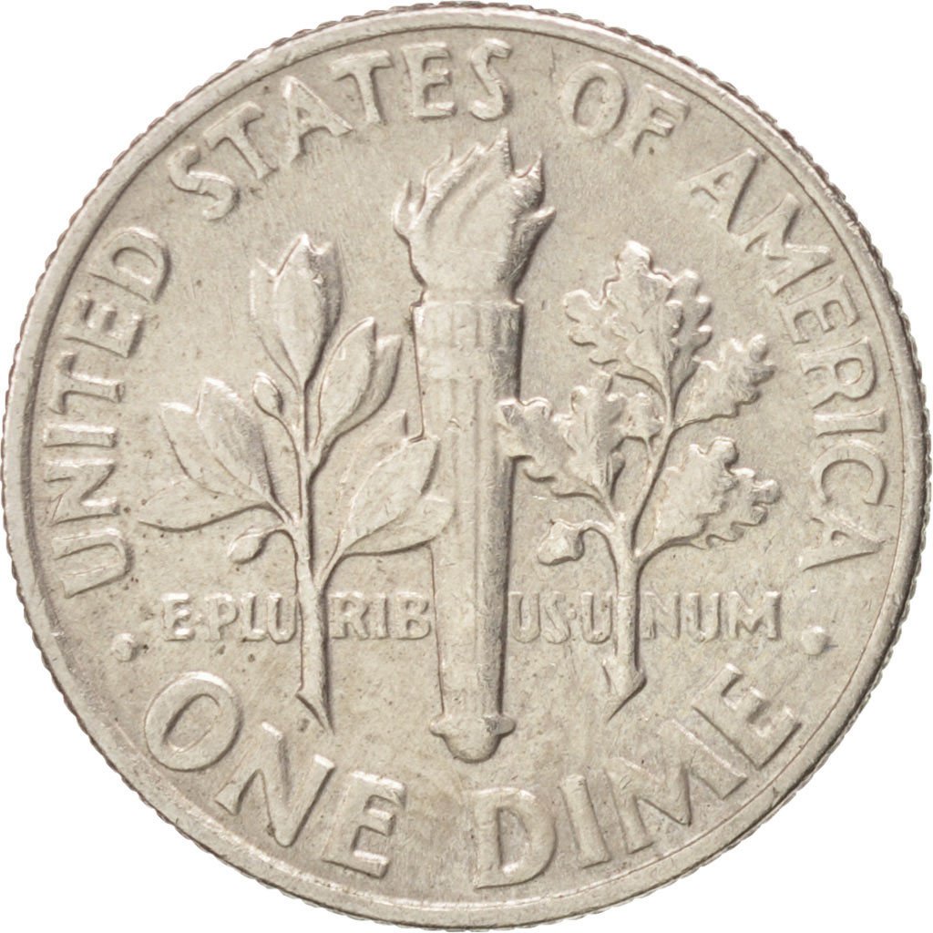 Stati Uniti, Roosevelt Dime, Dime, 1978, U.S. Mint, Philadelphia, BB+, Rame r...