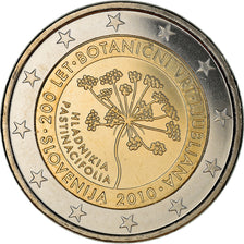 Slovenia, 2 Euro, Ljubljana, 2010, MS(63), Bi-Metallic, KM:94
