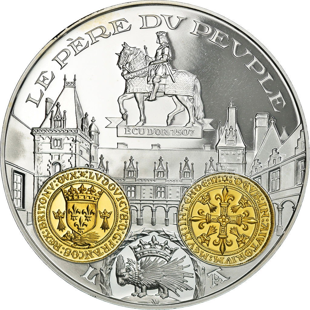 France, Médaille, Histoire Monétaire, Louis XII, Le Père du Peuple, FDC