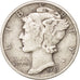 Coin, United States, Mercury Dime, Dime, 1943, U.S. Mint, Philadelphia