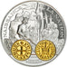 France, Medal, Histoire Monétaire, Denier Tournois, MS(65-70), Silver