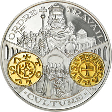 France, Medal, Histoire Monétaire, Denier 781, MS(65-70), Silver