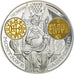 France, Medal, Histoire Monétaire, Denier de Paris, MS(65-70), Silver
