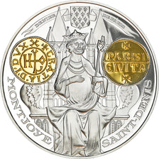 France, Medal, Histoire Monétaire, Denier de Paris, MS(65-70), Silver