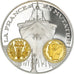 France, Medal, Histoire Monétaire, 100 Francs Bazor, MS(65-70), Silver