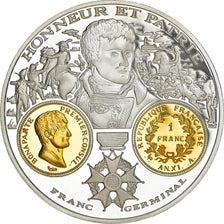 France, Médaille, Histoire Monétaire, Franc Germinal, FDC, Argent