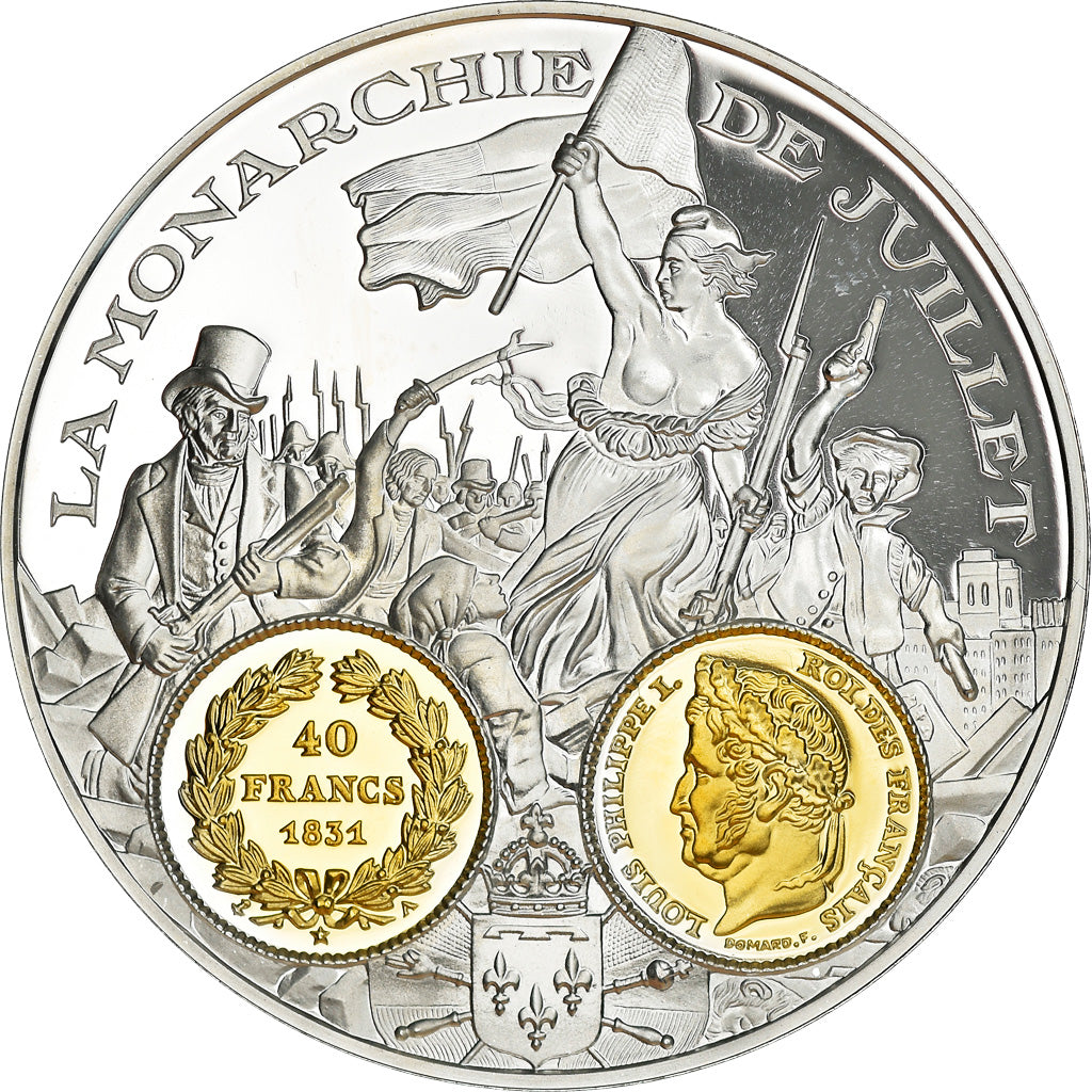 France, Medal, Histoire Monétaire, 40 Francs Louis-Philippe Ier, MS(65-70)