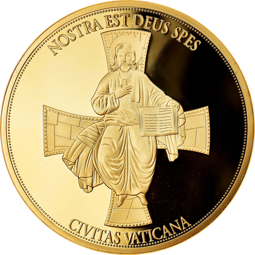 Vatican, Medal, Canonisation de Mère Teresa, 2016, MS(65-70), Copper Gilt