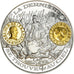 Francia, medalla, Histoire Monétaire, Double Tournois Henri III, FDC, Plata