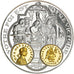 France, Medal, 2000 Ans d'Histoire Monétaire, Triens Mérovingien, MS(65-70)