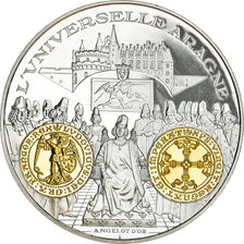 France, Medal, Histoire Monétaire, Angelot d'Or, MS(65-70), Silver