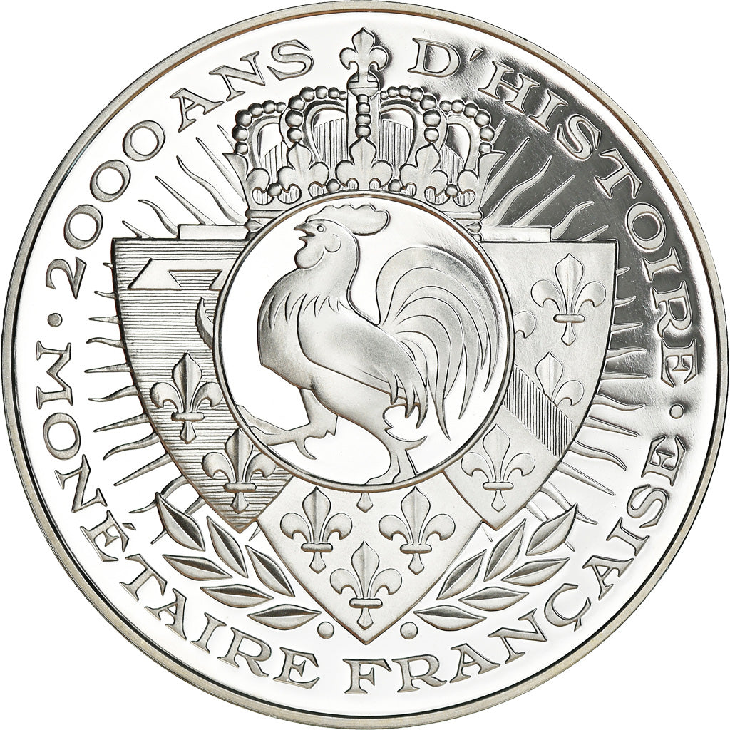 France, Medal, Histoire Monétaire, Angelot d'Or, MS(65-70), Silver