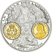 France, Medal, Histoire Monétaire, Le Siècle des Lumières, MS(65-70), Silver