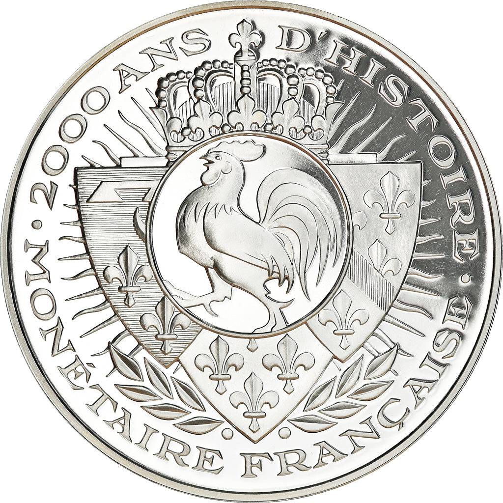 France, Medal, Histoire Monétaire, Le Siècle des Lumières, MS(65-70), Silver
