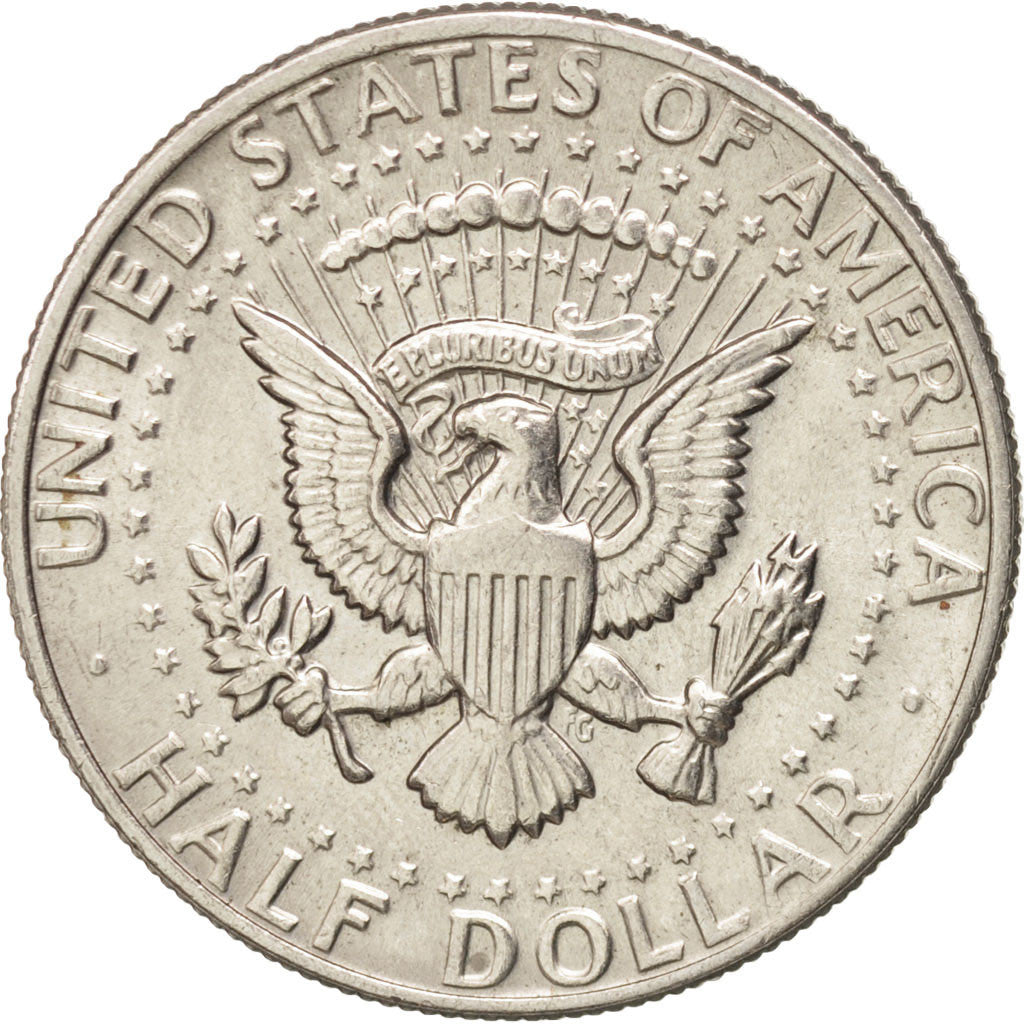 Coin, United States, Kennedy Half Dollar, Half Dollar, 1974, U.S. Mint