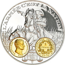 France, Medal, Histoire Monétaire, Napoléon Ier, 1 Franc An 14, MS(65-70)