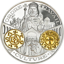 France, Medal, Histoire Monétaire, Denier Carolingien, MS(65-70), Silver