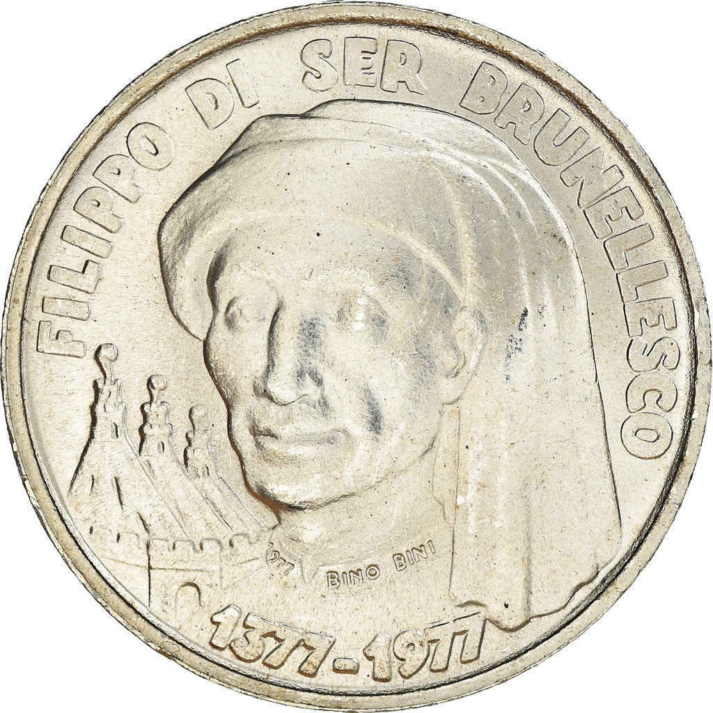Coin, San Marino, 1000 Lire, 1977, Rome, MS(64), Silver, KM:72
