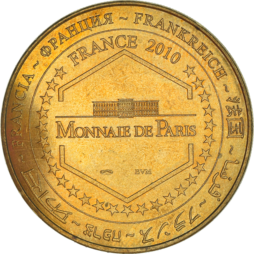 France, Jeton, Paris - Tour Eiffel n°5 -120 ans, 2010, MDP, SUP, Cupro-nickel