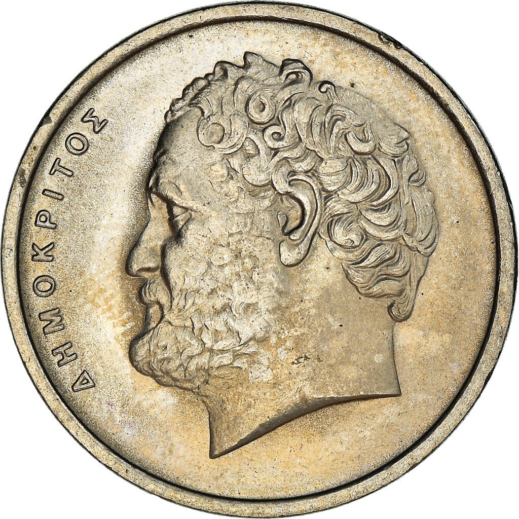 Coin, Greece, 10 Drachmai, 1978, MS(63), Copper-nickel, KM:119