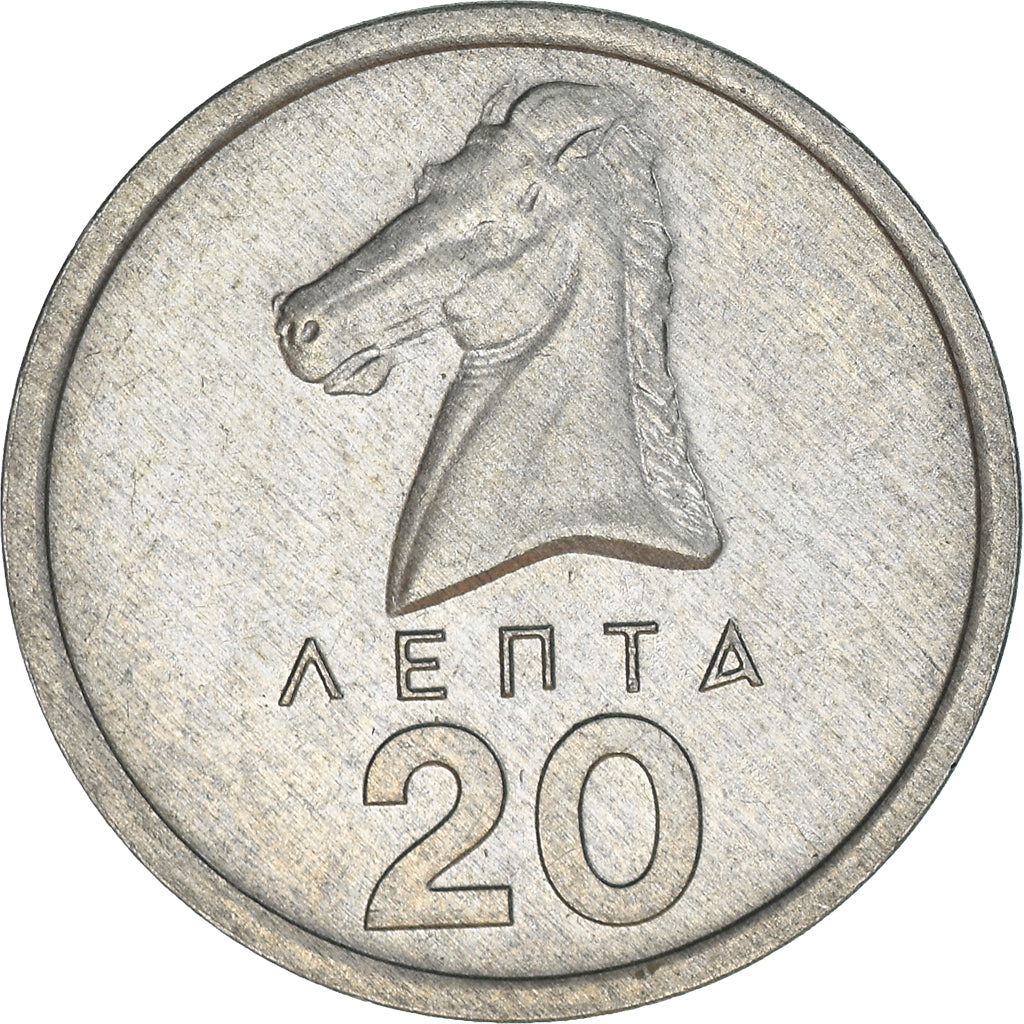 Moneta, Grecia, 20 Lepta, 1978, SPL, Alluminio, KM:114