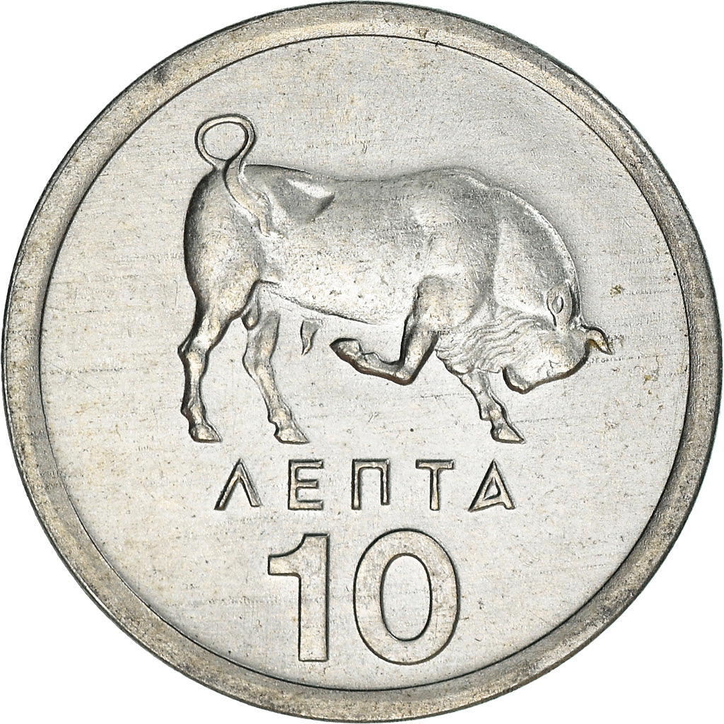 Moneta, Grecia, 10 Lepta, 1978, SPL, Alluminio, KM:113