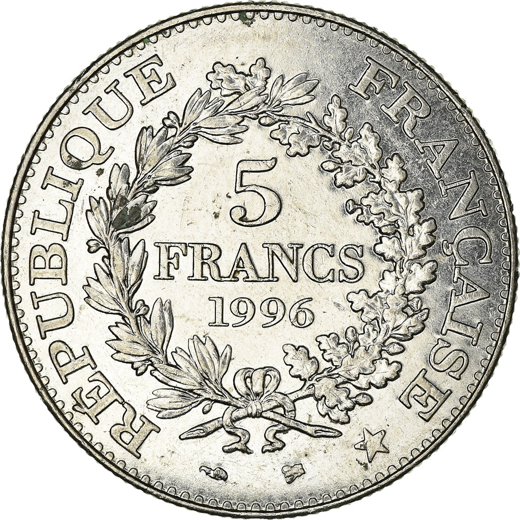Monnaie, France, Hercule, 5 Francs, 1996, Paris, TTB, Nickel, Gadoury:777