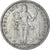 Moneta, Polinezja Francuska, 2 Francs, 1973, Paris, EF(40-45), Aluminium, KM:10