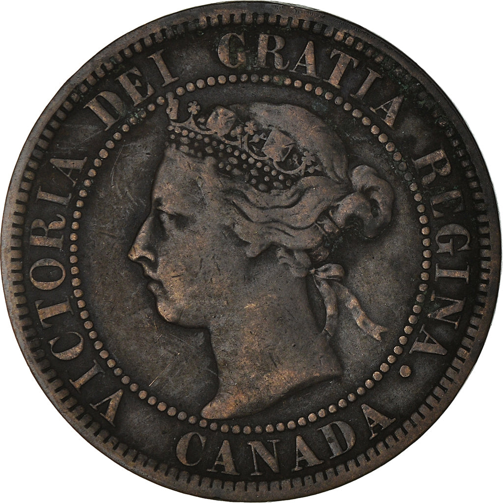 Coin, Canada, Victoria, Cent, 1900, Royal Canadian Mint, EF(40-45), Bronze, KM:7