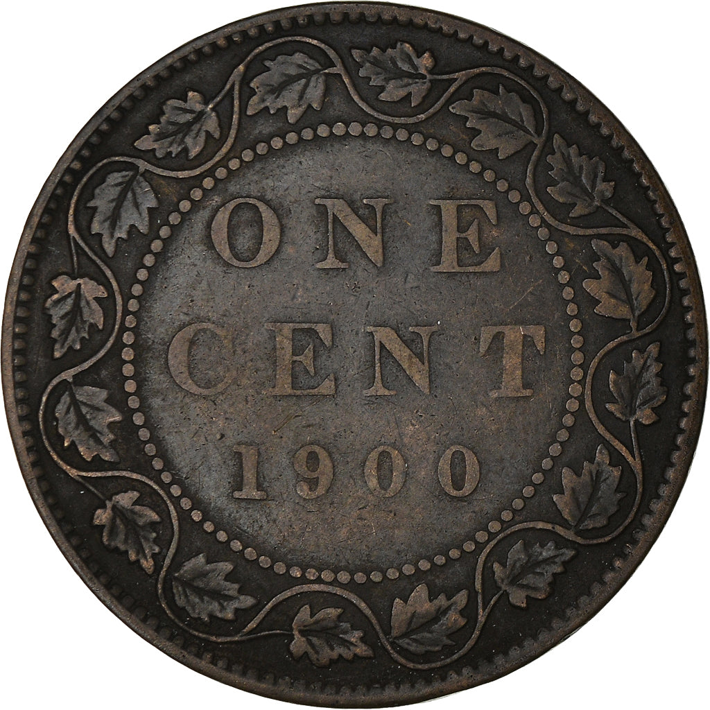 Coin, Canada, Victoria, Cent, 1900, Royal Canadian Mint, EF(40-45), Bronze, KM:7