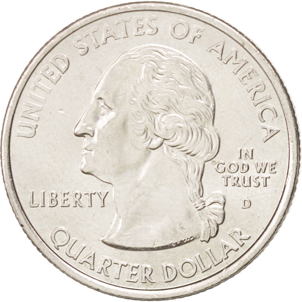 Coin, United States, Quarter, 2000, U.S. Mint, Denver, MS(63), Copper-Nickel