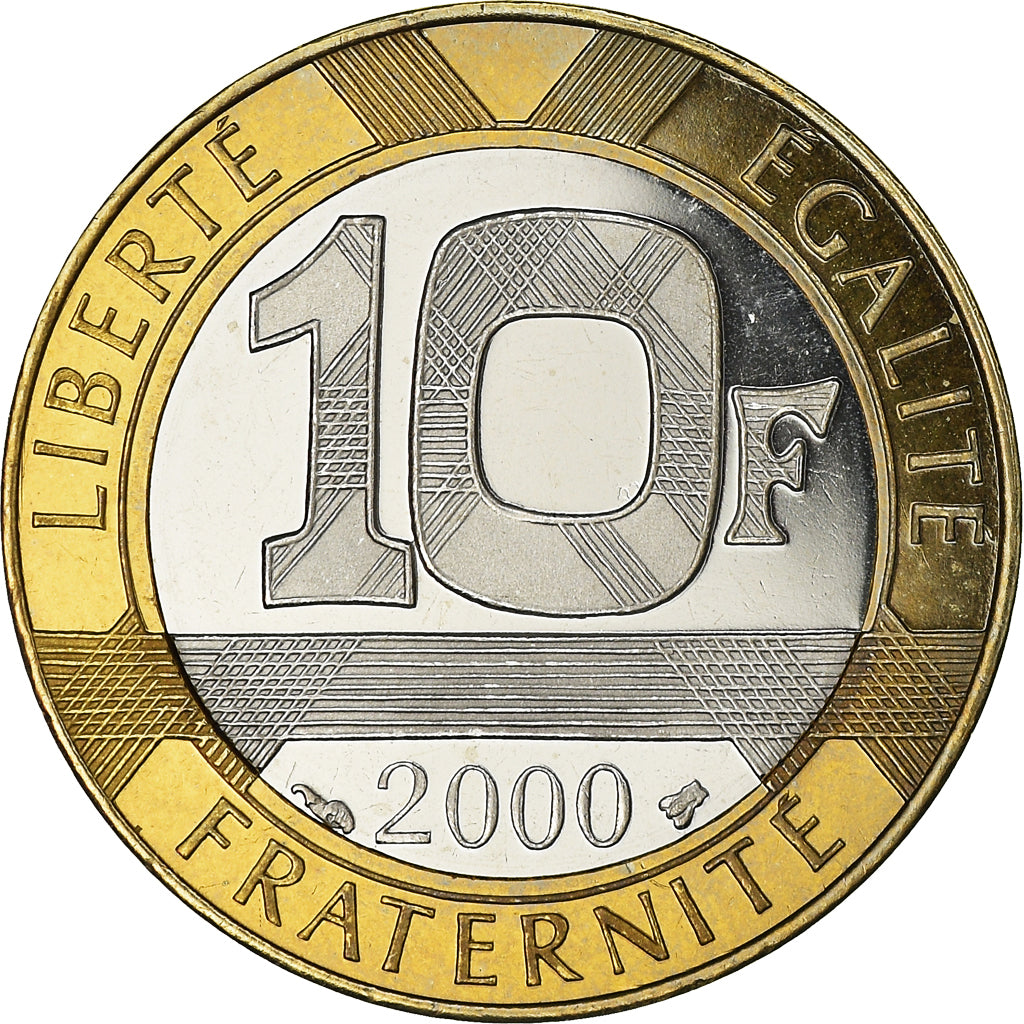 Coin, France, Génie, 10 Francs, 2000, Paris, Proof / BE, MS(65-70)