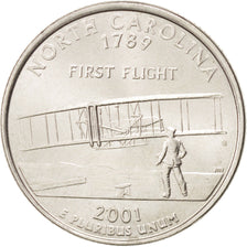 Coin, United States, Quarter, 2001, U.S. Mint, Denver, MS(63), Copper-Nickel