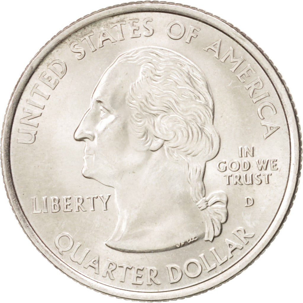 Coin, United States, Quarter, 2001, U.S. Mint, Denver, MS(63), Copper-Nickel