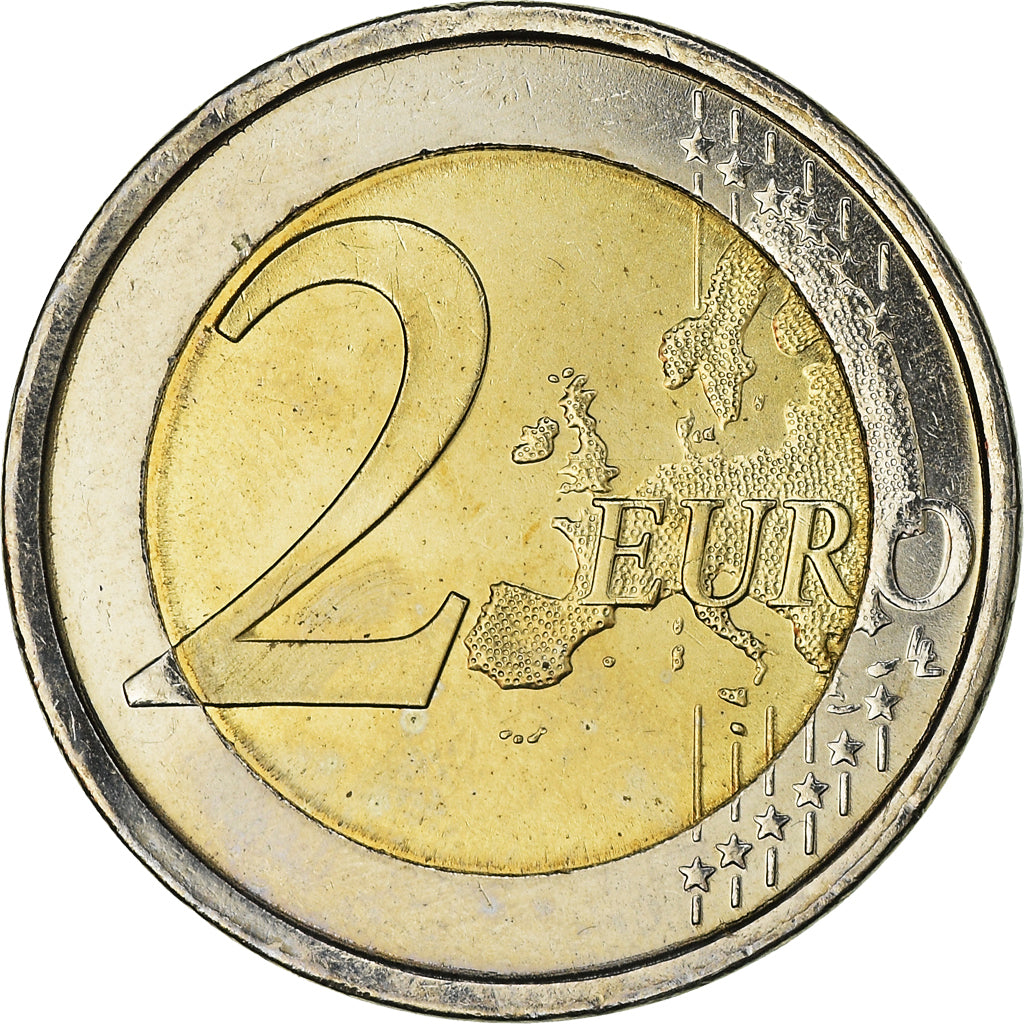 Espanha, 2 Euro, 2010, Madrid, MS(63), Bimetálico, KM:1152