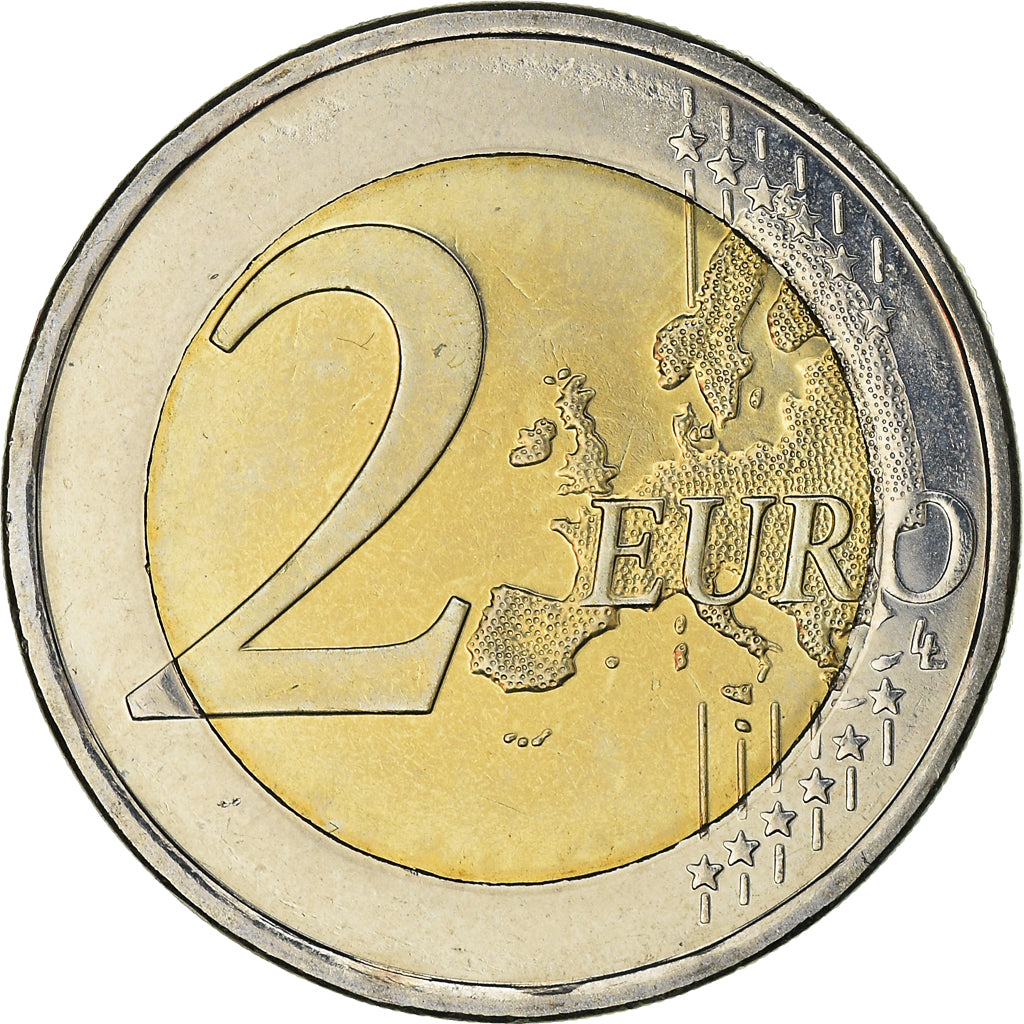Finlandia, 2 Euro, Autonomy, 2009, Vantaa, SPL, Bi-metallico, KM:149