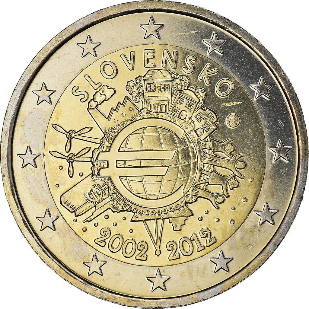 Slovaquie, 2 Euro, 2012, Kremnica, SPL, Bi-Metallic, KM:120