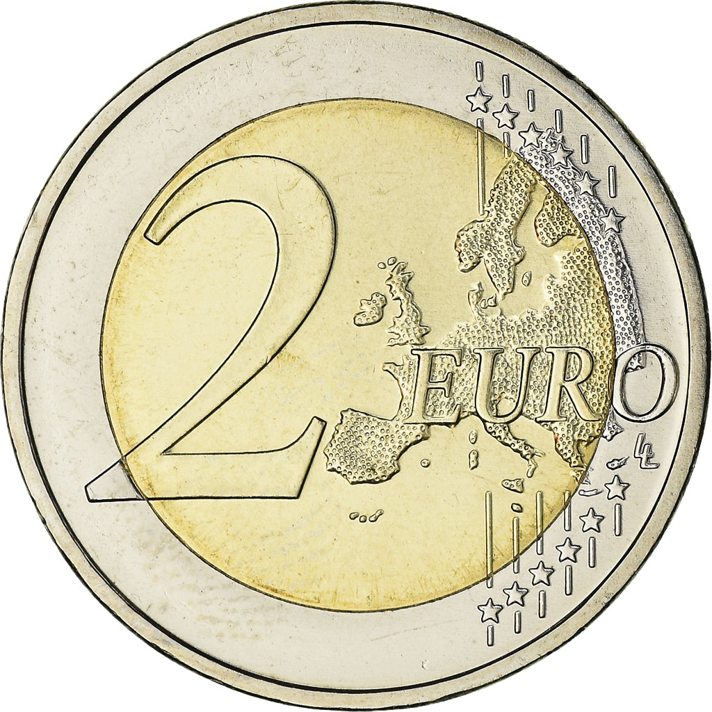 GERMANY - FEDERAL REPUBLIC, 2 Euro, 2012, Berlin, MS(63), Bi-Metallic, KM:306