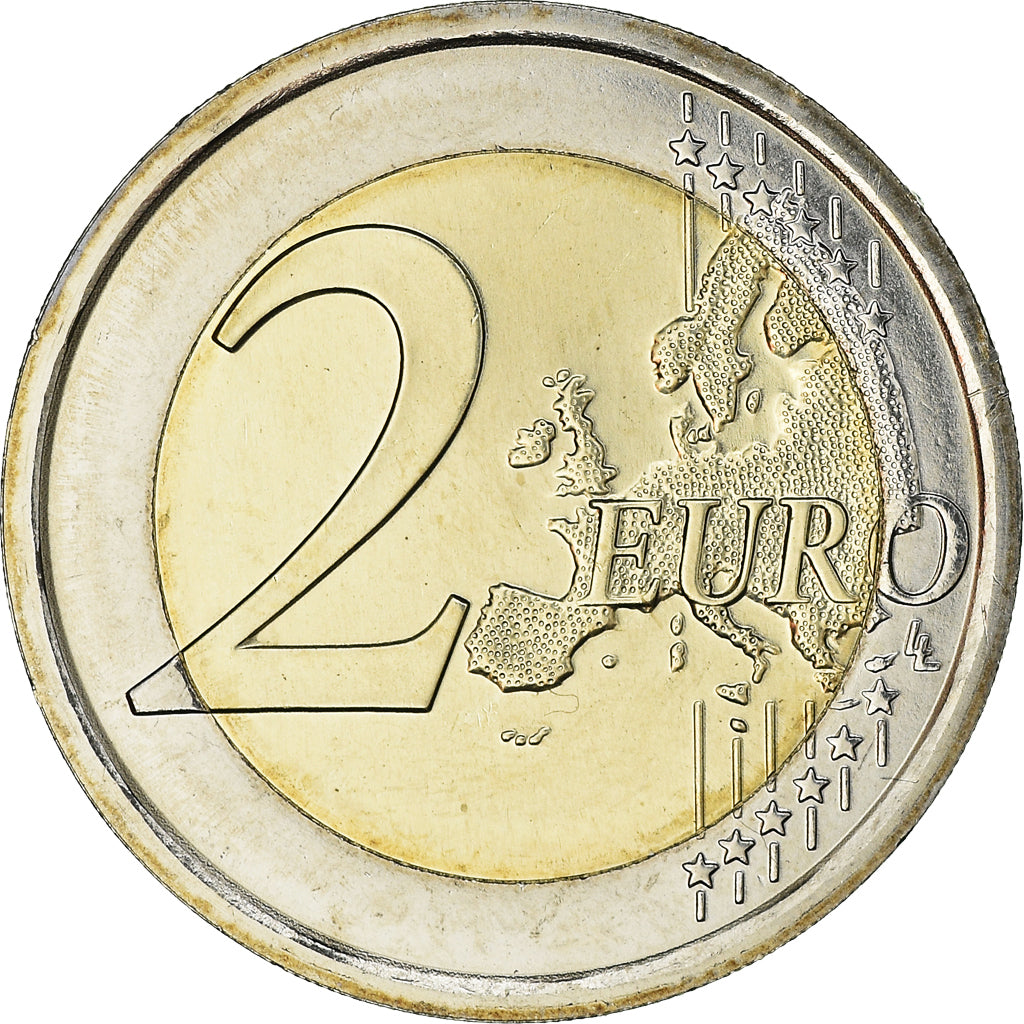 Italy, 2 Euro, Basilique Saint Marc, 2017, MS(63), Bi-Metallic