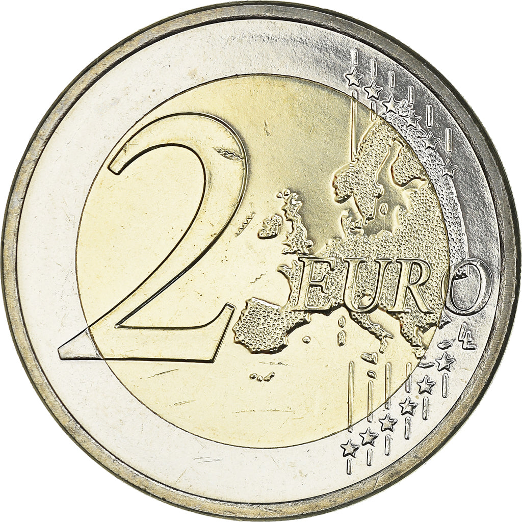 Malta, 2 Euro, 100th anniversary, 2015, Paris, MS(63), Bi-Metallic, KM:New