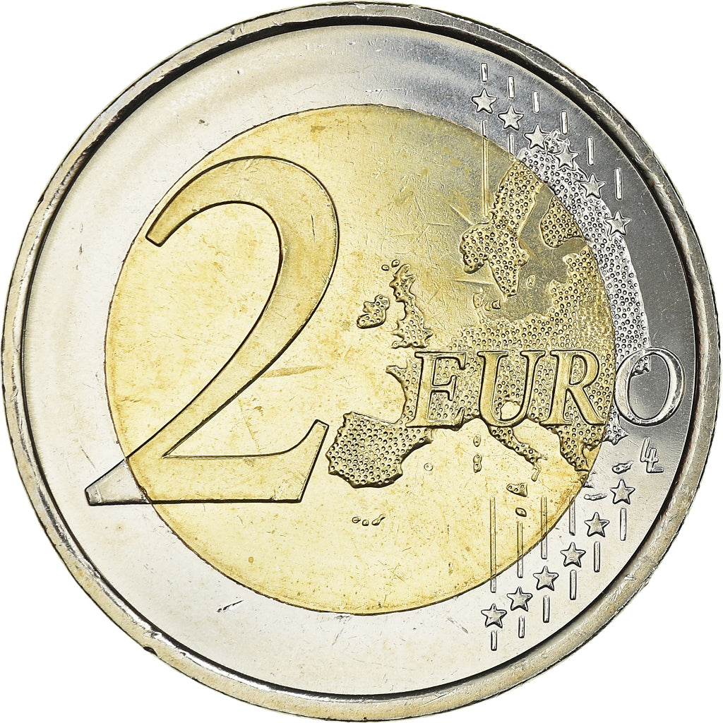 Spain, 2 Euro, Églises du royaume des Asturies, 2017, MS(63), Bi-Metallic