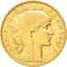 FRANCE, Marianne, 20 Francs, 1901, KM #847, AU(50-53), Gold, Gadoury #1064, 6.48