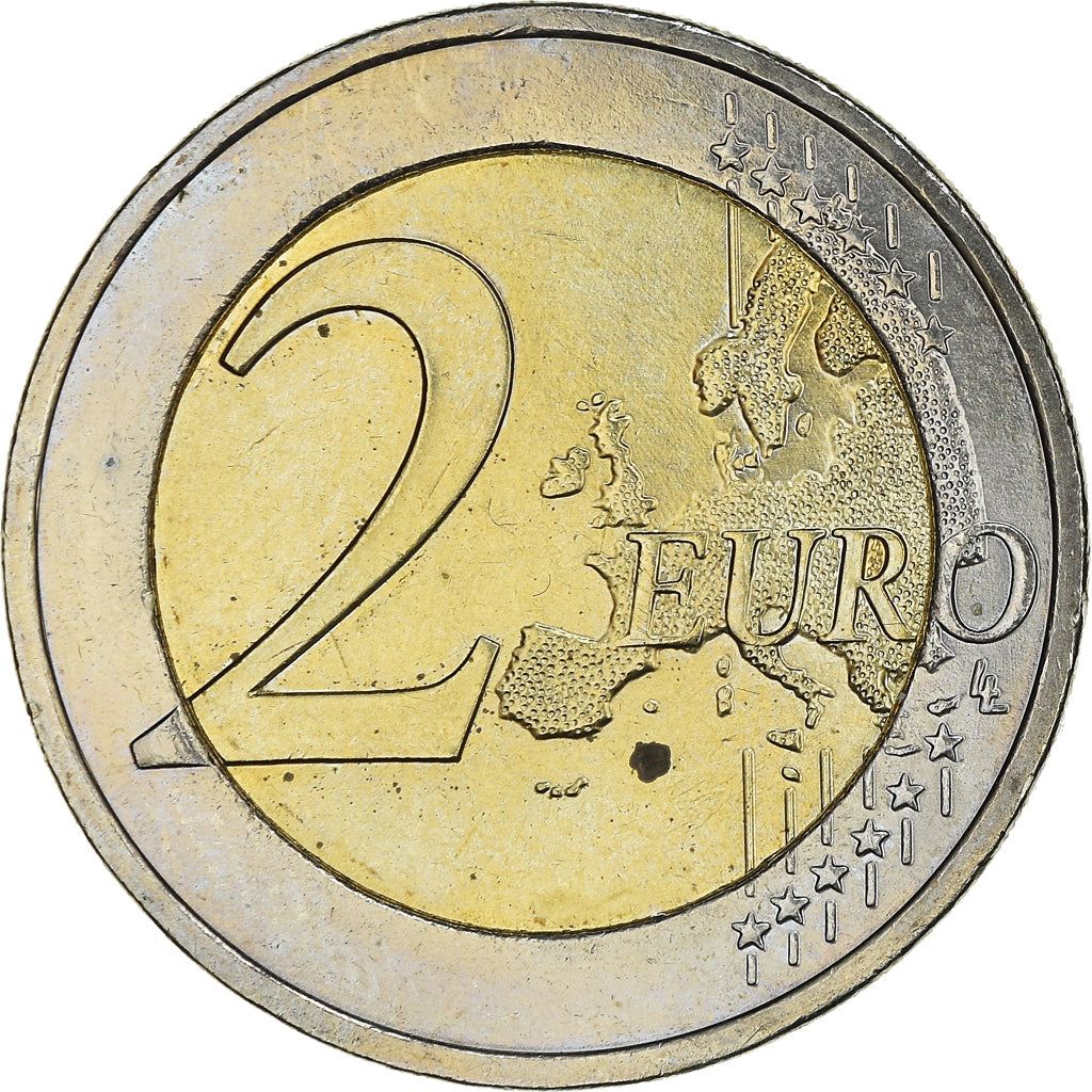 Greece, 2 Euro, Marathon, 2010, MS(63), Bi-Metallic, KM:236