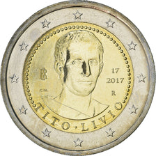 Italia, 2 Euro, Tito Livio, 2017, SC, Bimetálico, KM:New