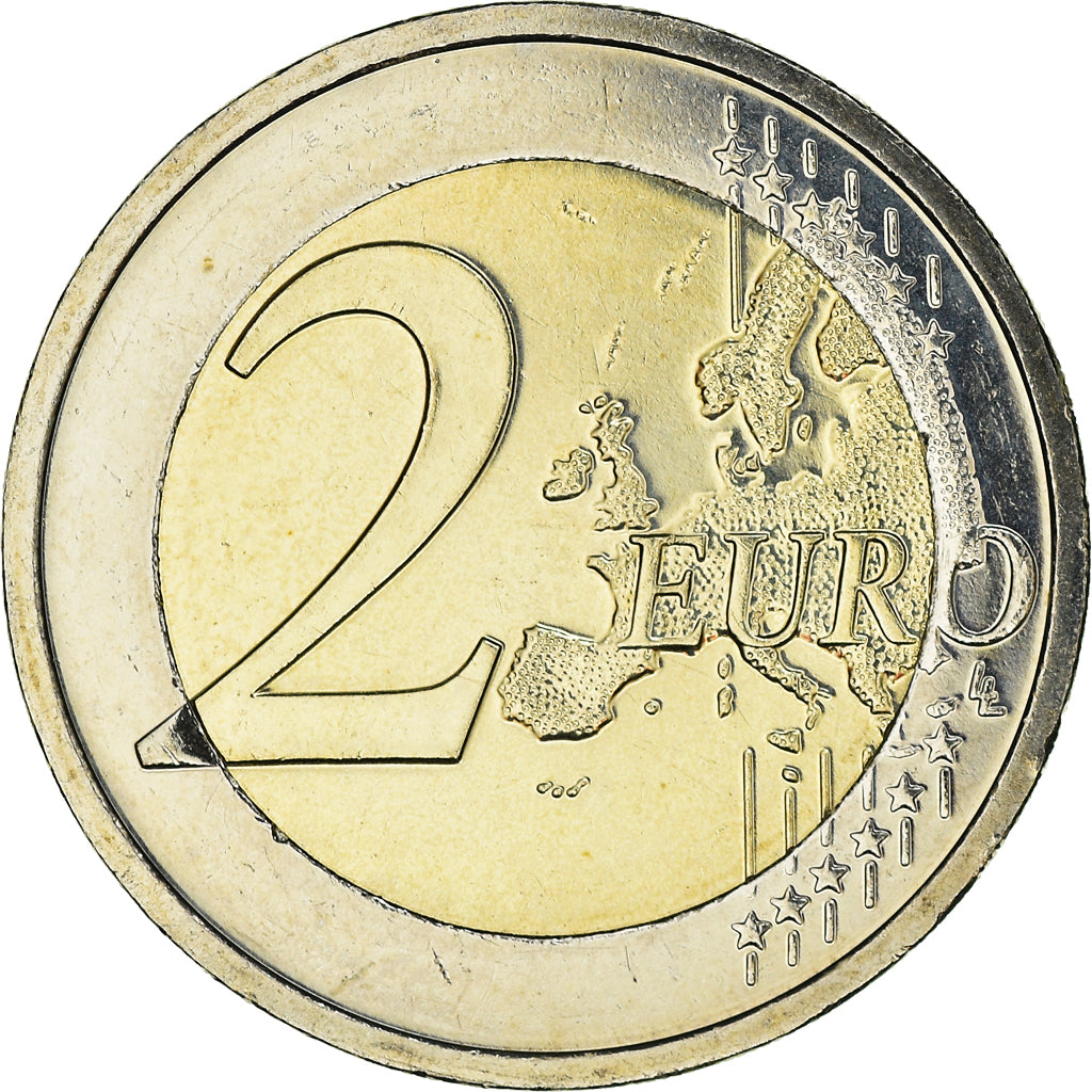 IRELAND REPUBLIC, 2 Euro, 2012, Sandyford, MS(63), Bi-Metallic, KM:71
