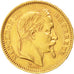 FRANCE, Napoléon III, 20 Francs, 1862, Paris, KM #801.1, EF(40-45), Gold, Gadour
