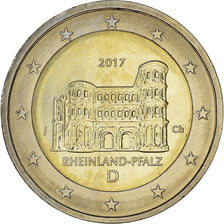 Germany, 2 Euro, Rheinland-Pfalz, 2017, MS(63), Bi-Metallic