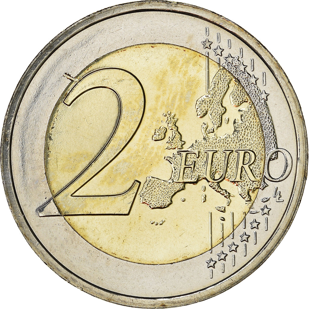 Luxembourg, 2 Euro, Dynastie Nassau-Weilbourg, 2015, MS(63), Bi-Metallic, KM:New
